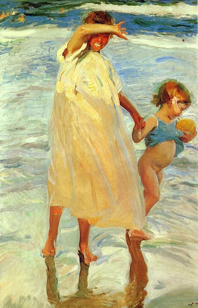 Joaquin Sorolla y Bastida The Two Sisters